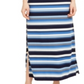 Michael Kors Women's Sleeveless Maxi Dress Blue Size Petite Large