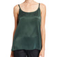 Eileen Fisher Women's Silk Scoop Neck Camisole Green Size 2X
