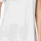 Maison Jules Women's Scoop Neck T-Shirt White Size Medium