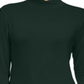 Style & Co Women's Mock Neck Top Green Size M