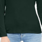 Style & Co Women's Mock Neck Top Green Size M