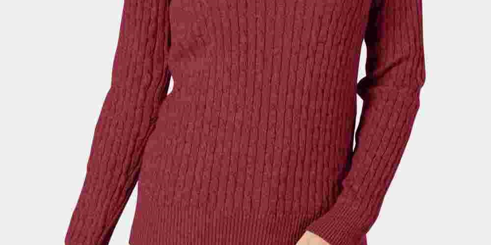 Karen Scott Women's Purple Heather Long Sleeve V Neck T-Shirt Top Pink Size X-Small