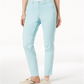 Charter Club Women's Bristol Skinny Ankle Jeans Blue Size 12
