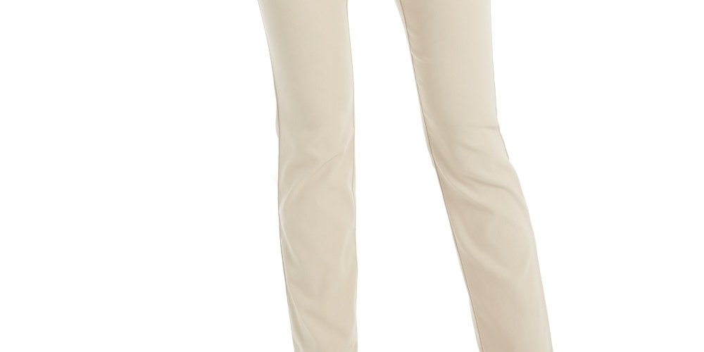 Charter Club Women's Tummy Control Pants Beige Size 4 Petite