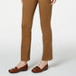 Charter Club Women's Petite Lexington Straight-Leg Jeans Brown Size 6 Petite