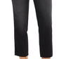Style & Co Women's Straight Leg Cropped Denim Jeans Black Size 6