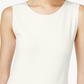 Alfani Women's High Neck Tank Top Tank Top White Size PL