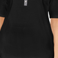 Karen Scott Women's Gingham-Trim Henley Top Black Size Small