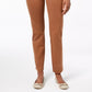 Charter Club Women's Cambridge Pull-On Ponte Pants Brown Size 14S