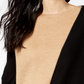 INC International Concepts Women's Colorblocked Sweater Black Size Petite X-Large