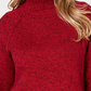 Karen Scott Women's Petite Cotton Turtleneck Sweater Bright Red Size Petite