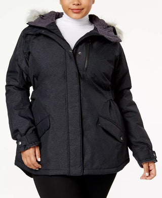 Columbia Women's Plus Size Penns Creek Jacket Charcoal 3X