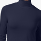 Maison Jules Women's Turtleneck Top Navy Size X-Large