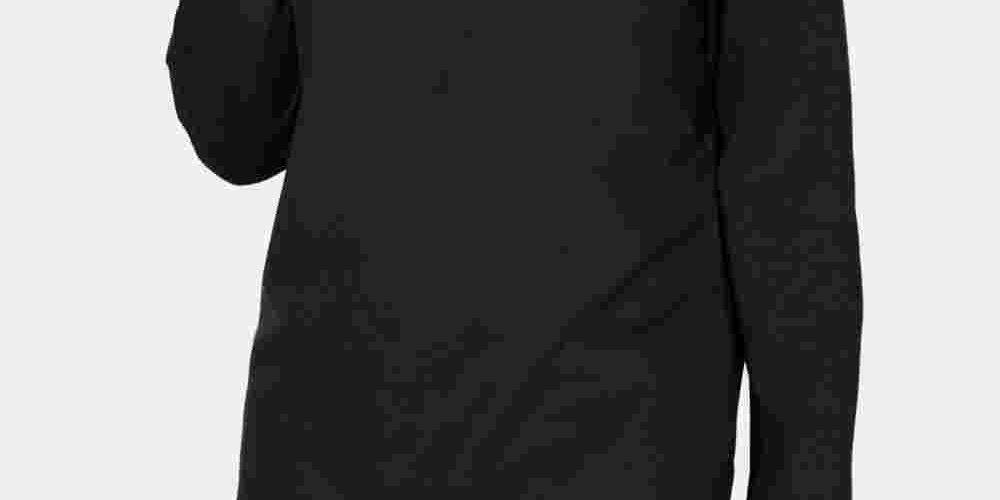 Karen Scott Women's Heather Long Sleeve Turtle Neck Blouse Top Size Black Size Small