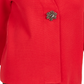 JM Collection Women's Holiday Party Brooch Cardigan Red Size Large