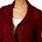 Karen Scott Women's Ribbed Long Sleeve With Buttons Sweater Red Size Petite Small