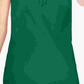 INC International Concepts Women's Solid Short Sleeve Scoop Neck T Shirt Top Green Size Petite Small