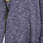 Style & Co Women's Textured Long Sleeve Jewel Neck Sweater Blue Size Petite Medium