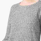Karen Scott Women's Heather Long Sleeve Jewel Neck T Shirt Top White Size Petite X-Large
