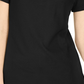 Karen Scott Women's Lace-Up Layered-Look Top  Black Size Small