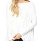 Free People Girl's Forever Your Drape Tee White Size X-Large