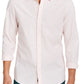 Michael Kors Men's Classic Solid Stretch Shirt Pink Size Small