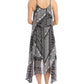Karen Kane Women's Casual MIDI Dress Black Size Large