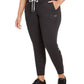 Calvin Klein Women's Plus Fitness Jogger Pants -Gray Size 3X