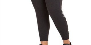 Calvin Klein Women's Plus Fitness Jogger Pants -Gray Size 3X
