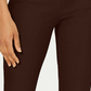 Charter Club Women's Solid Wear to Work Pants Brown Size 16