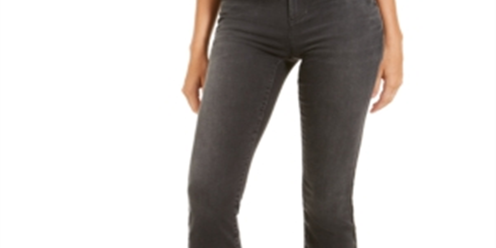 INC International Concepts Women's finity Bootcut Jeans Black Size 6
