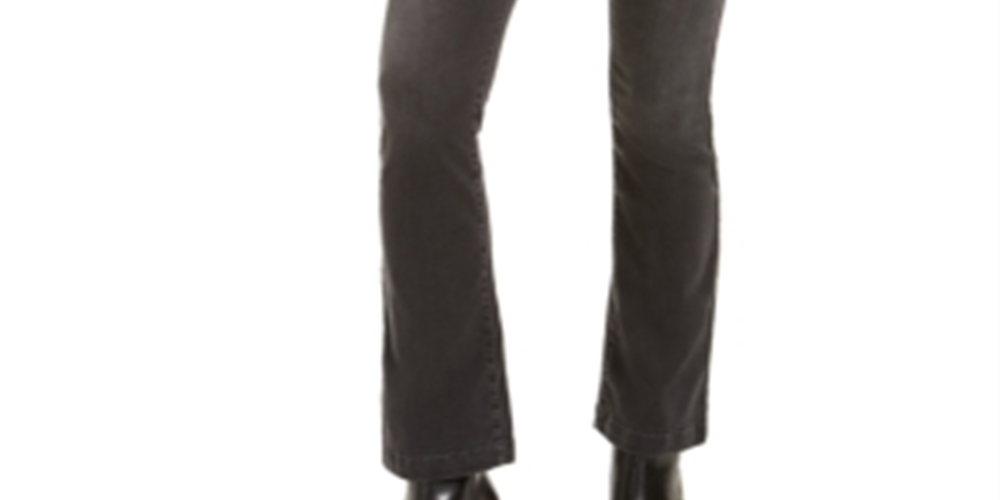INC International Concepts Women's finity Bootcut Jeans Black Size 6