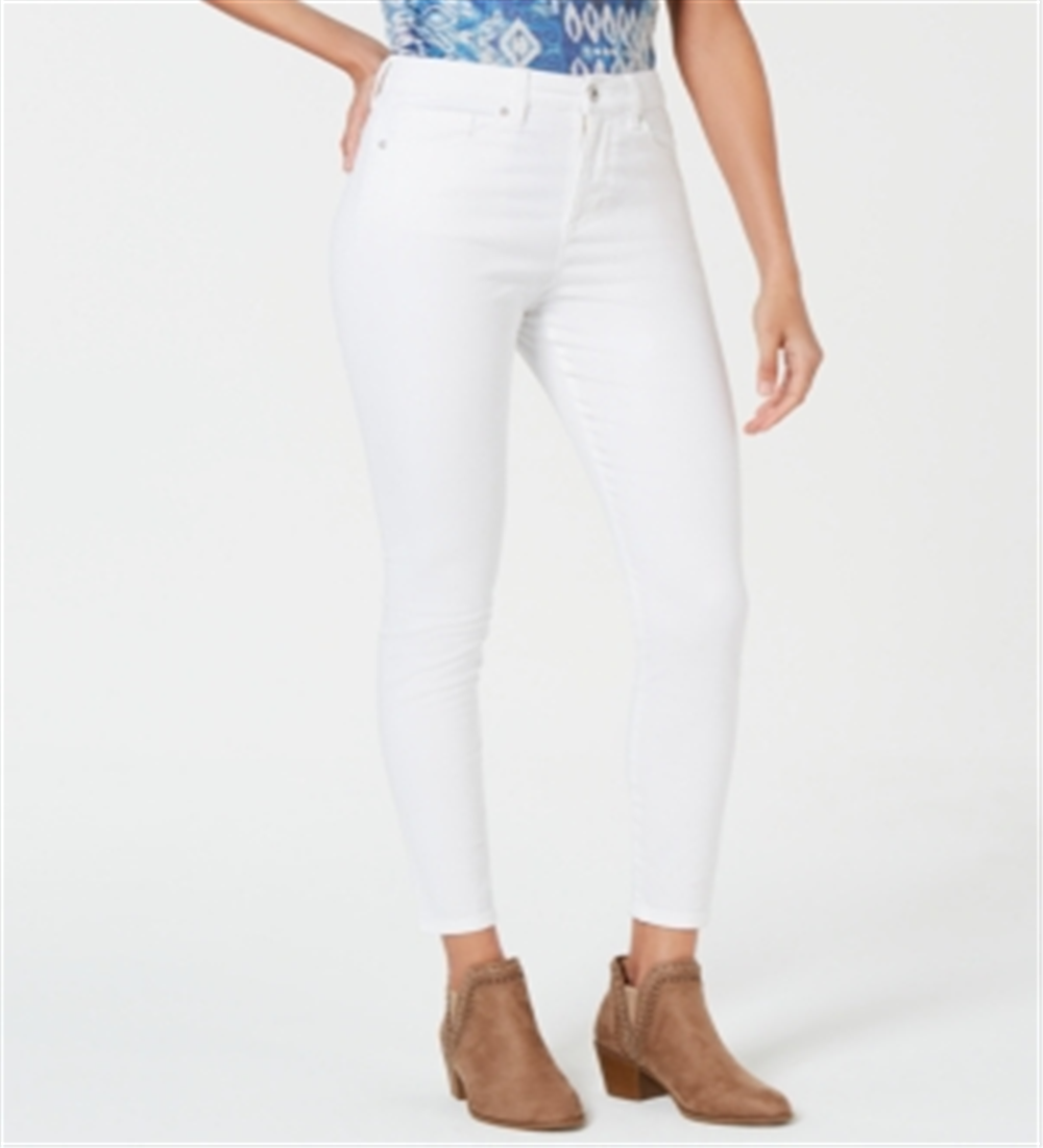 Style & Co Women's High Rise Seamless Jeggings White Size 16