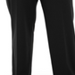 JM Collection Women's Plus Curvy Tummy Control Pants Black Size Petite Small