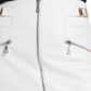 Guess Women's Demetria Buckle Skirt White Size 0
