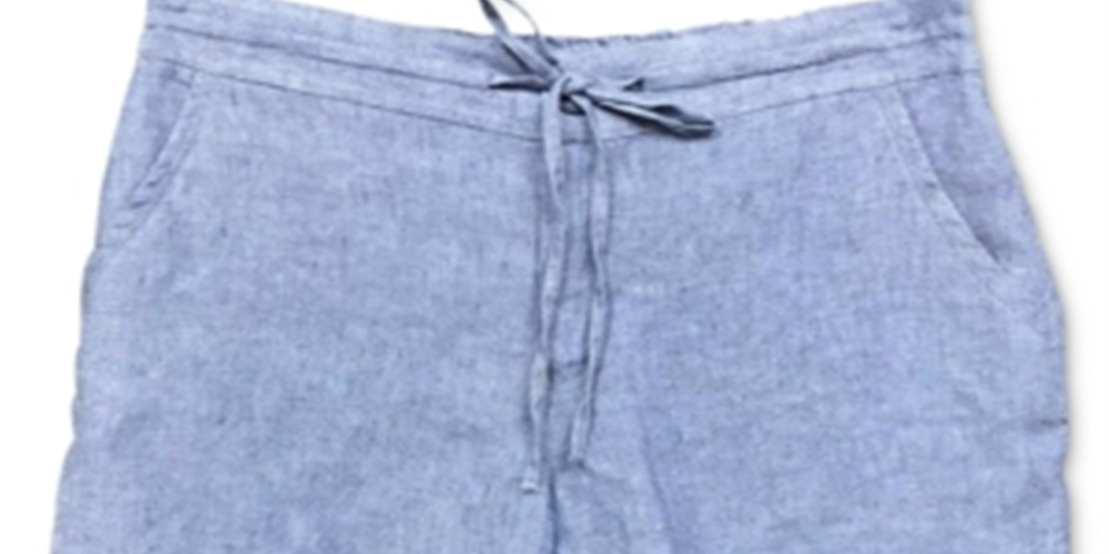 Charter Club Women's Pull on Shorts Blue Size X-Large