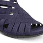Bandolino Women's Gillmiro Open Toe Casual Strappy Sandals Blue Size 9.5 M