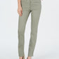 Charter Club Women's Petite Lexington Straight-Leg Jeans Green Size 4 P