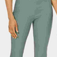 Charter Club Women's Cambridge Skinny Pull-On Tummy-Control Pants Regular And Short Lengths  Green Size 6