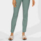 Charter Club Women's Cambridge Skinny Pull-On Tummy-Control Pants Regular And Short Lengths  Green Size 6