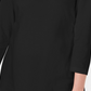 Karen Scott Women's Three-Quarter-Sleeve Cutout Top Black Size X-Small