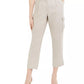Calvin Klein Women's Cropped Cargo Pants Beige Size 6