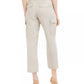 Calvin Klein Women's Cropped Cargo Pants Beige Size 6
