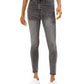 Tinseltown Juniors' High-Rise Skinny Ankle Jeans Black Size 0