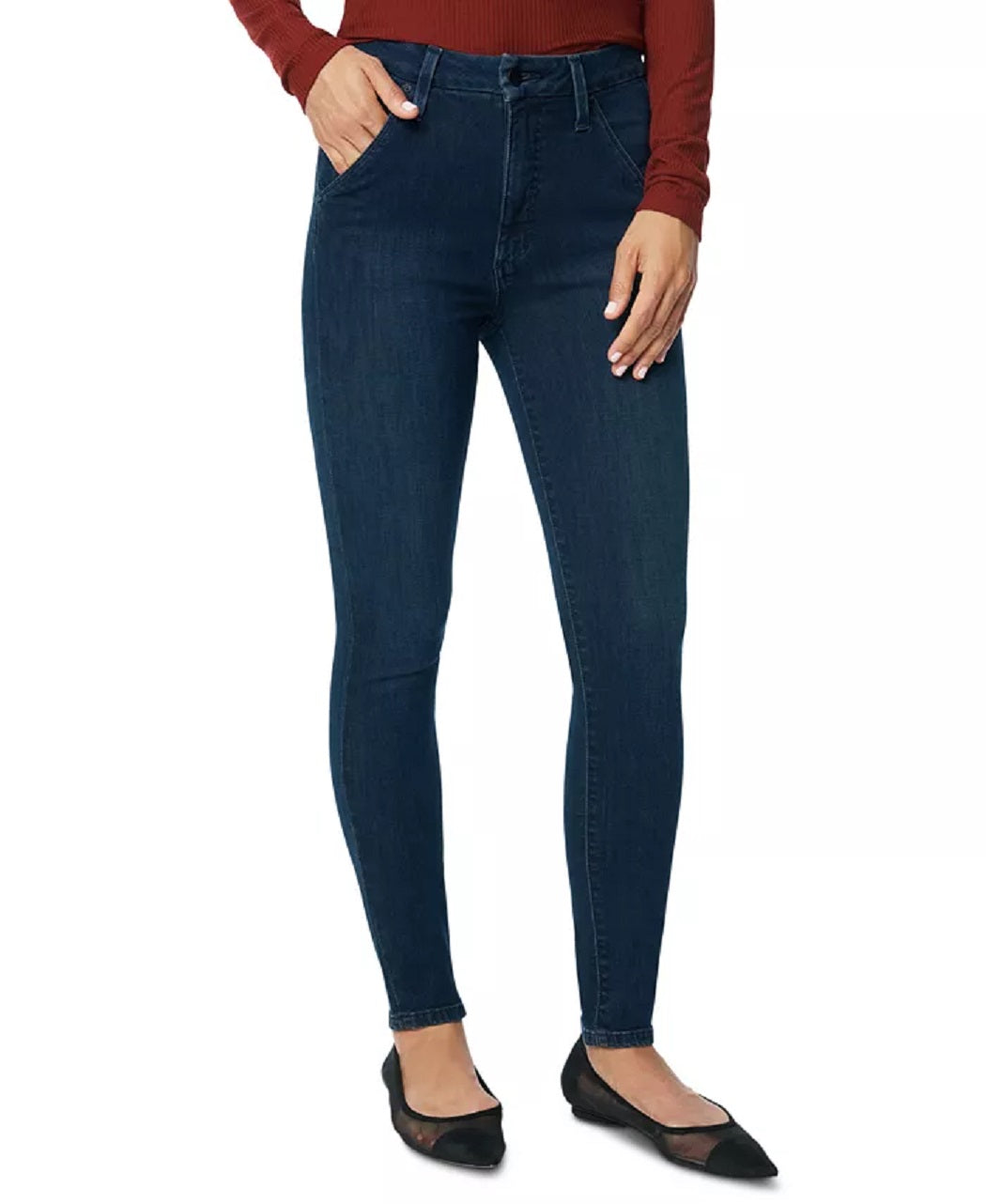 Joe's Jeans Women's Zippered Skinny Jeans Waist Blue Size 28