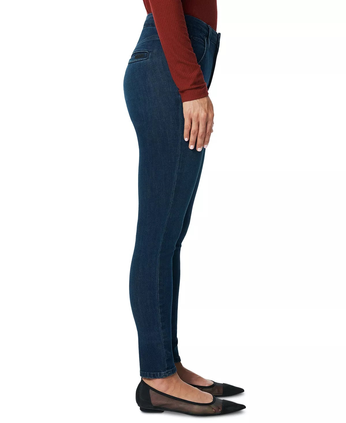 Joe's Jeans Women's Zippered Skinny Jeans Waist Blue Size 28