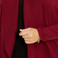 Karen Scott Women's Plus Size Open-Front Cardigan Sweater Red 0X