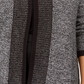 Karen Scott Women's Plus Size Tipped Cardigan Sweater Black Size 0X