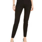 Alfani Women's Extended Tab Skinny Pants Black Size 8 Petite