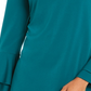 Charter Club Women's Bell Sleeve Keyhole Top Green Size XX-Large